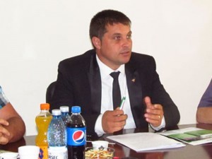 Vladimir Petruţ,  primarul oraşului Cavnic