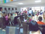 Aspect de la primele activitati din Tabara Ecumenica