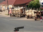 camion cu remorca care nu respecta indicatori rutieri