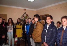 Colindători de la „Lucaciu”