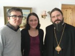 Episcopul Macarie Dragoi acasa la sotii Bodnariu