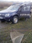 Plasa cu care au pescuit braconierii din Rogoz