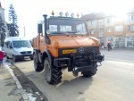 UNIMOG-ul in cursa prin Tg Lapus