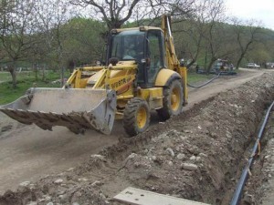 Lucrări la reţeaua de apă
