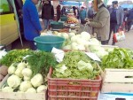 Aspect de la Piata agroalimentara