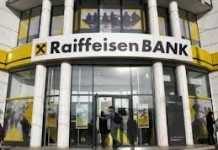 În 2015, Raiffeisen Bank – profit mai mic cu 13% faţă de anul precedent