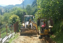 Stradă reabilitată după 30 de ani la Cavnic