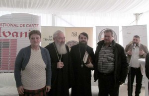 Cornelia Peterliceanu, ÎPS Andrei, Părintele Benedict şi Alexandru Peterliceanu (directorul Editurii Proema)
