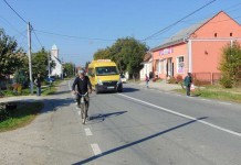 Centrul comunei Câmpulung la Tisa