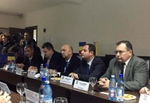 Prefecţii judeţelor Maramureş şi Satu Mare s-au întâlnit cu ministrul infrastructurii din Ucraina