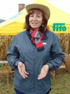 Mirela Vereş - organizator Ziua Porumbului