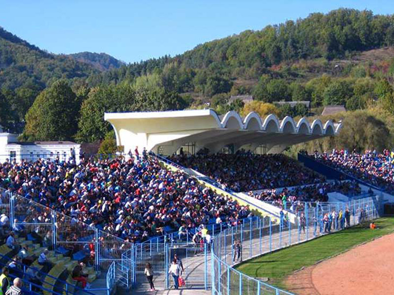 stadion, fotbal, lume