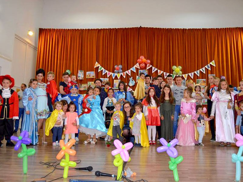 Aspect de la Carnavalul personajelor din Tg. Lăpus