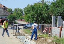 Lucrări de canalizare în satul Săsar