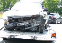 Accident grav la intrarea în Baia Mare