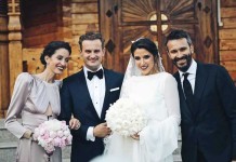 Niculai Tand, naş la nunta unui artist băimărean