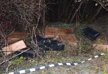 Ţigări de contrabandă la frontiera de nord