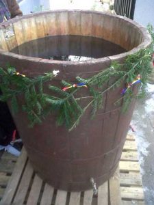 Apă sfinţită în comuna Lăpuş