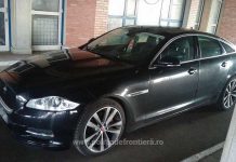Autoturism căutat în Franţa, descoperit în Borş