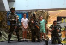 Armata la mall-ul din Baia Mare