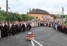1.228 de tineri maramureşeni „Uniţi pentru Marea Unire” în Băseşti