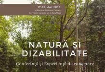 Conferinţă şi experienţă de conectare “Natură şi dizabilitate”