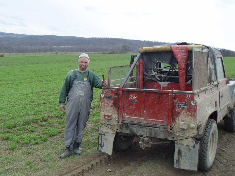Fermierul Ducu Buhai din Vălenii Şomcutei Fermierul Ducu Buhai din Vălenii Şomcutei