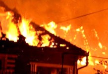 Incendiu în Tg. Lăpuş