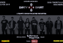 Dirty Shirt îşi va lansa noul album în Baia Mare