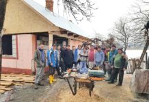 Solidaritate lăpușeană Casa după reparaţie