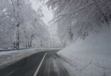 Vizibilitate redusă de ceață, sub 100 de metri, în Pasul Prislop