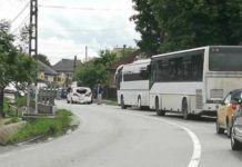 În Lăpuşel, carambol cu 33 de autovehicule implicate