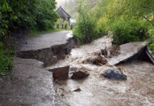 Pagube în valoare de peste 45 mii lei produse de fenomenele hidrometeorologice periculoase
