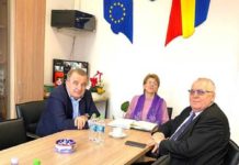 Ioan Stegeran alături de Emil Drăghici