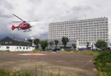 Pacientă înjunghiată, transportată cu elicopterul la Târgu Mureș