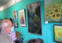 Expoziție de pictură în atelier