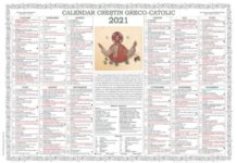 Calendare greco-catolice pentru 2021