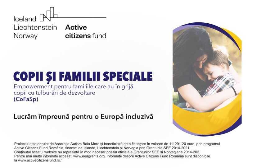 copii si familii speciale autism