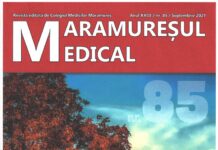 A apărut Maramureșul Medical nr. 85/2021