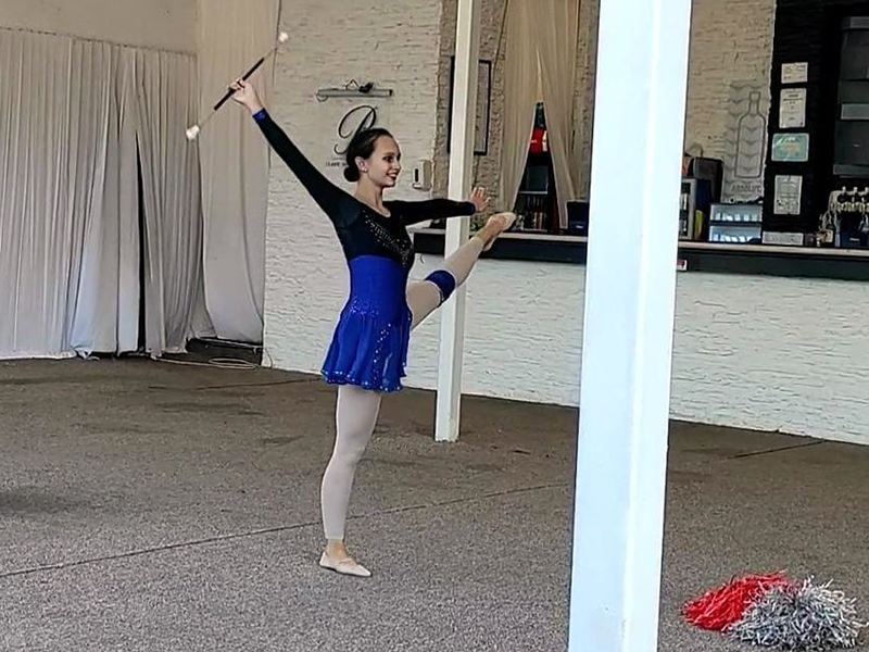 Alina Maria Szabo, majorete