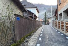 Strada Iza din Vișeu de Sus, reabilitată