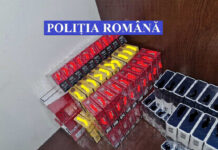 Țigări, alcool etilic și articole pirotehnice confiscate