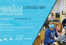 În Maramureș • Calculatoare complet echipate, donate mai multor școli