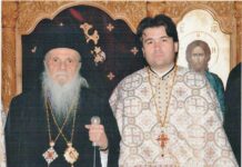 ÎPS Justinian şi preotul Mircea Stupar