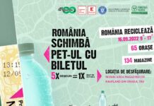 Astăzi, schimbă PET-ul cu biletul