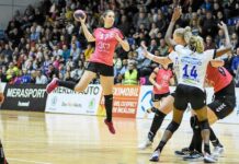Au ieșit cu capul sus! CS Minaur Baia Mare – CSM București 20-26 (10-11) Credit foto: CS Minaur Baia Mare facebook