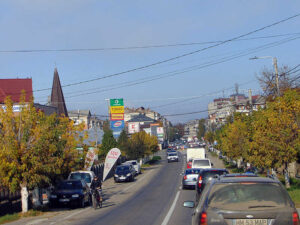 trafic intrare Sighet