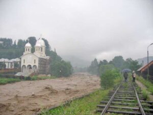 Viitură pe Vaser