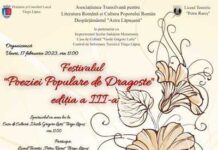 De Dragobete, Festivalul Poeziei Populare de Dragoste în Târgu Lăpuș