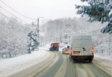 Studiu de necaz, pe DJ Cavnic-Budești • Luați prin surprindere de zăpezi, în februarie?